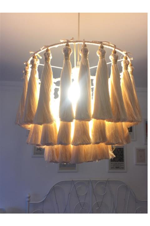 Makrome by GLCN El Yapımı Makrome Avize&sarkıt