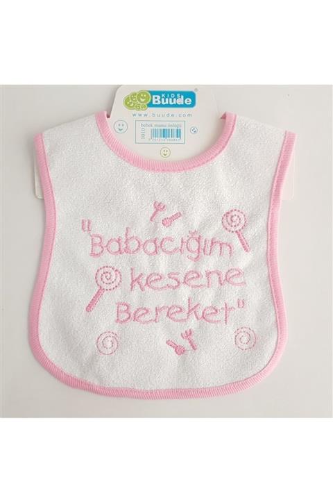 BUUDE Babacığım Kesene Bereket Kız Beyaz Önlüğü