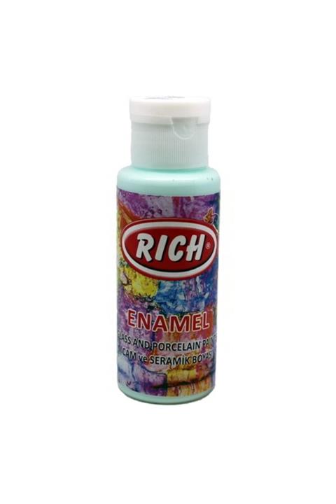 Rich Enamel Cam Seramik Boyası 70cc - Bebek Yeşili