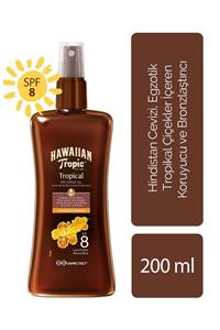 Hawaiian Tropic Koruyucu ve Bronzlaştırıcı Yağ SPF 8