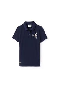 Lacoste Kadın Lacivert X Disney Minnie İşlemeli Polo