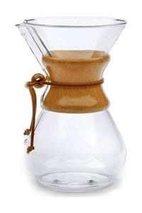 Epinox Unisex Beyaz Cam Kahve Demleme Sürahisi 600 ml