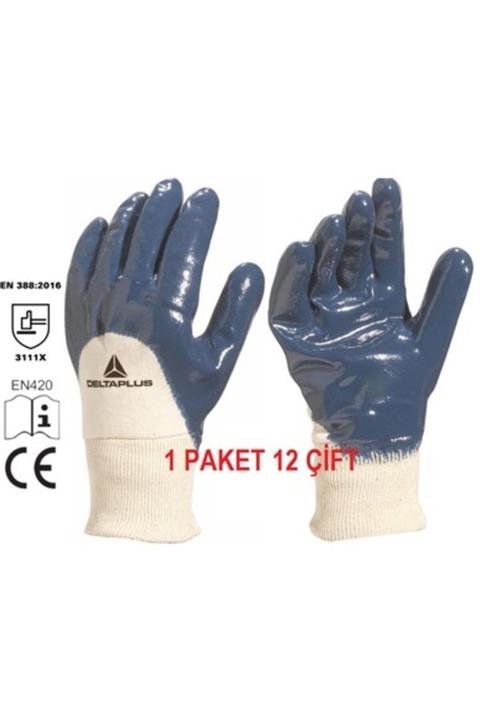 Delta Plus Nı-150 Pamuk Nitril Eldiven