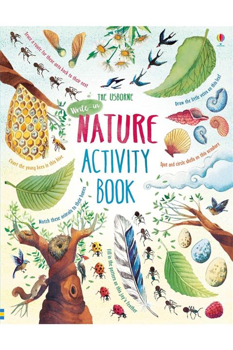 Usborne Yayınları The Usborne Write In Nature Activity Book Usbome Activities