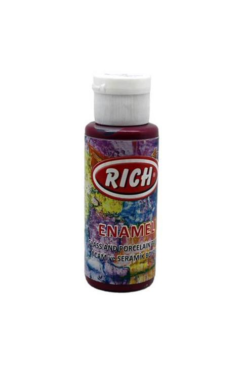 Rich Enamel Cam Seramik Boyası 70cc - Vişne