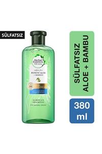 Herbal Essences Sülfatsız  Güç ve Nem Aloe + Bambu  Şampuan 380 ml