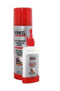 Winkel Mdf Ahşap Metal Hızlı Yapıştırıcı Sprey Seti 400+100 Ml