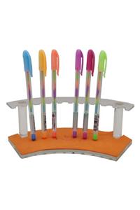 BUPEROM Gökkuşağı Jel Kalem 6'lı Paket 1 Mm Uç