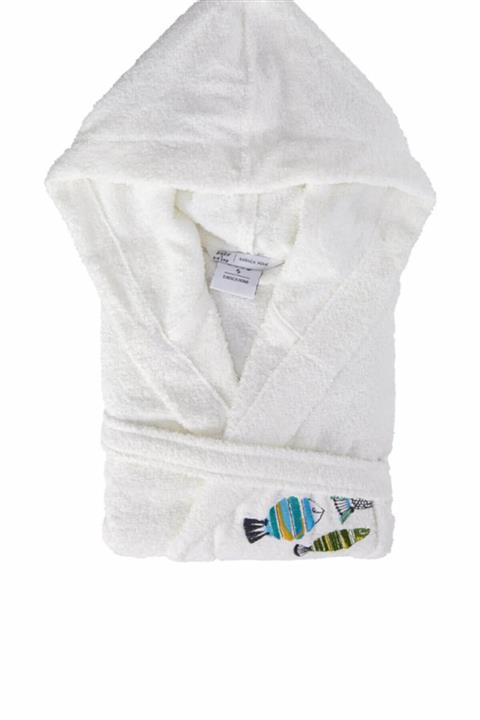 Karaca Home Star Bornoz 6-8 Yaş Beyaz