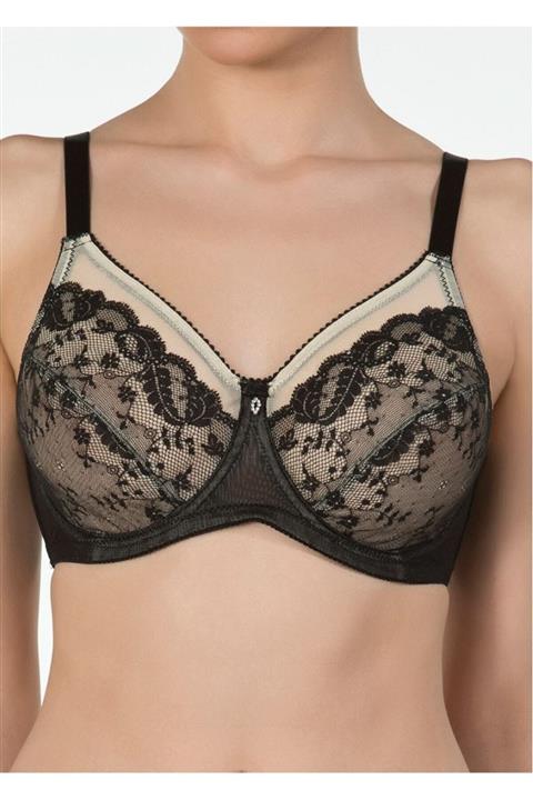 Kom Kadın Siyah Ten Grace Minimizer Sütyen 41su10011s+tn