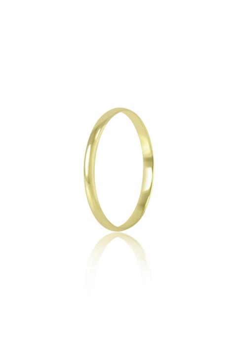 emek mücevher 2 Mm Klasik Altın Erkek Alyans