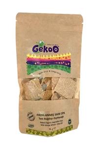 Gekoo Organik Fırınlanmış Sade Cips Tam Buğday- Zeytinyağlı 115 gr