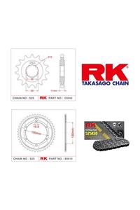 RK Yamaha Tdm 900 Rk X-Ring Zincir Dişli Set 525 Xso-16/42T(2002-0)