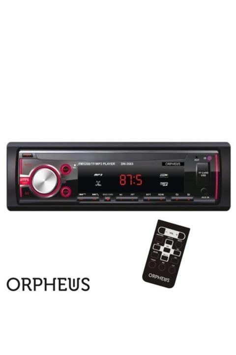 Orpheus Dn-3563 Yeni Nesil Bluetooth'lu 4*60 Yükses Ses Çıkışlı Oto Teyp