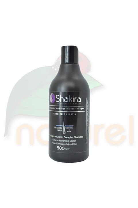 Shakira Kolajen Keratin Hyaluronik Asit Şampuanı 500ml -kuru/yıpranmış/boyalı Saçlar Için