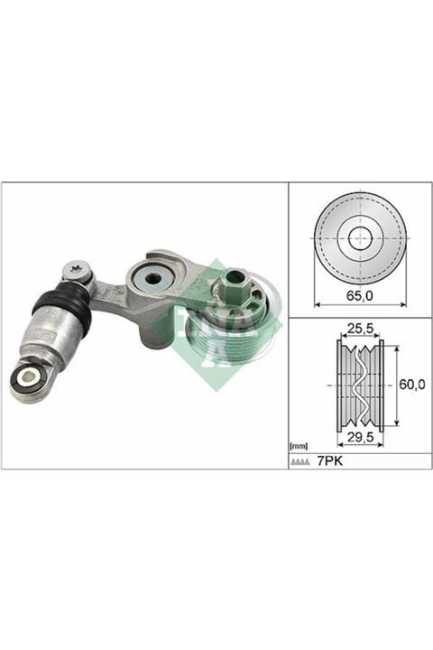 ÖZGÜÇYEDEK Alternator V Kayısı Otomatık Gergı Rulmanı Komple Honda Cıvıc Hrv Crv 1.6 Dtec 2