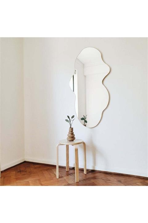 FNC CONCEPT Dekoratif Asimetrik Duvar Aynası 45x85cm