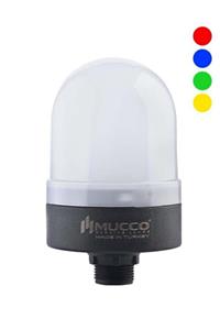 MUCCO Rgb Buzzer Mini Tepe Lamba 30cm Ayak 12-24v Ac/dc Snts74brgb30t