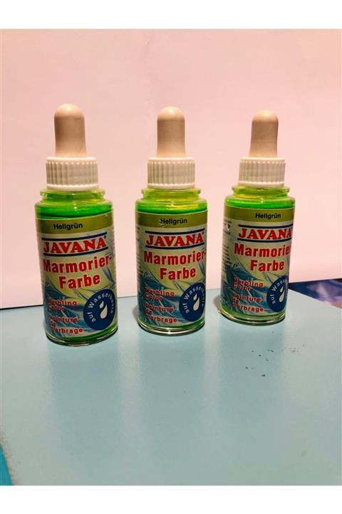 Noname Javana Ebru Boya Açık Yeşil 30ml