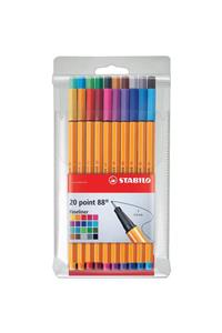 Stabilo Point Fineliner Kalem 88 20li