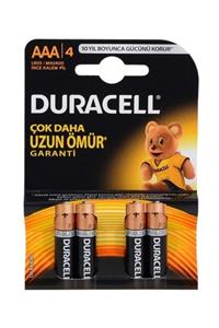 Duracell Aaa Ince Alkalin Pil 4 Lü Kart