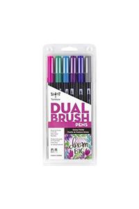 Tombow Dual Brush Pen 6lı Set Galaxy Palette N:56212