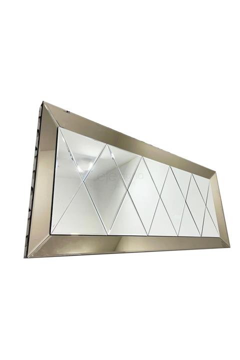 Efe Ayna Baklava Dilimli Kavis Model Bronz Ayna 80x180cm