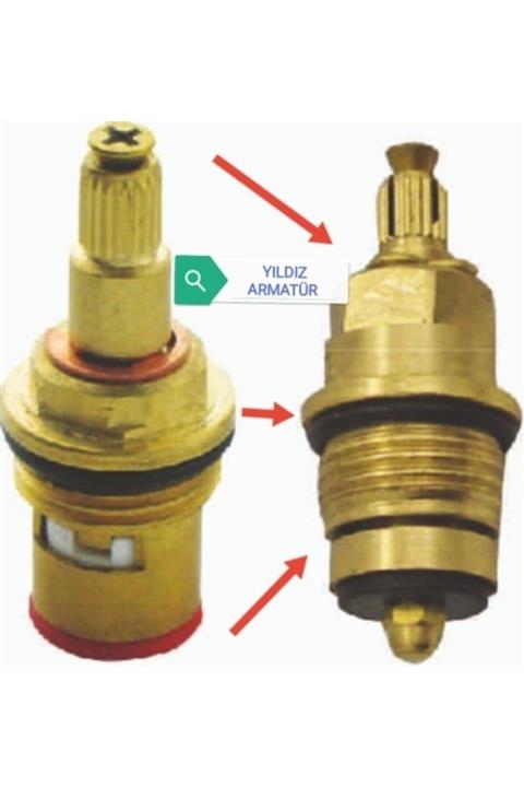 yıldız armatür Musluk Salmastra Musluk Içi Çevirmeli Musluk Için Salmastra Tse