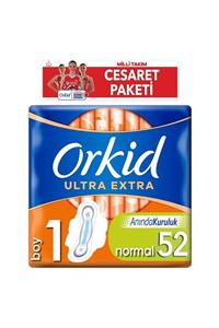 Orkid Hijyenik Ped Ultra Extra Normal 52'li Milli Takım Cesaret Paketi