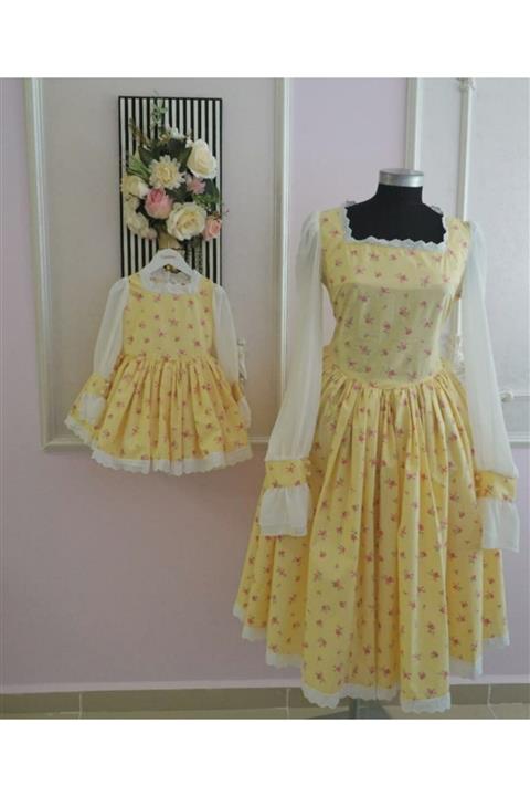 Tozpembebaby Anne-çocuk Elbise