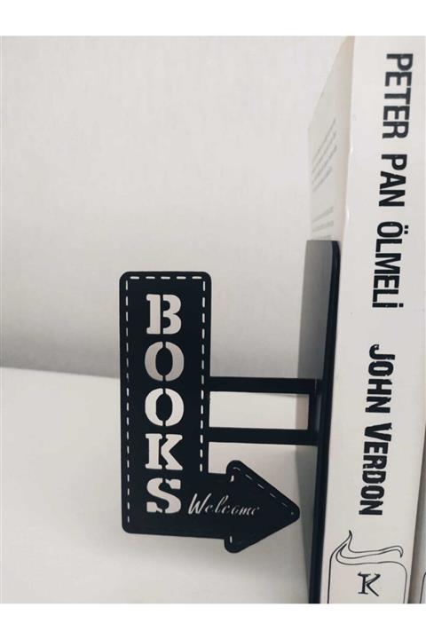 Beşkardeşler Kitap Tutucu Book Yazılı Tekli Bir Takım Bsk-kt-013