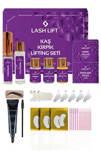 lashlift Lash Lıft® Kirpik Lifting, Lash Lift, Kaş & Kirpik Perma Seti Full Set Ve Jel Kaş Boyası Black