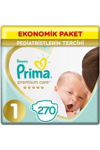 Prima 1 Beden Yenidoğan Premium Care Bebek Bezi (4*70) 280 Adet