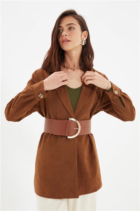 TRENDYOLMİLLA Taba Kadın Kemer TWOAW22KE0040