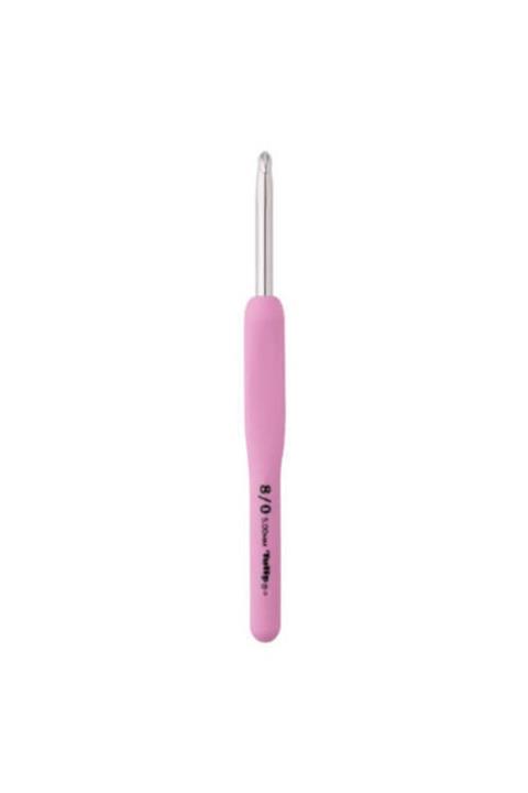 VERA İPHANE Tulip Etimo Rose 5 Mm 14 Cm Pembe Yumuşak Saplı Yün Tığ