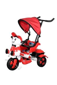 BabyHope Kırmızı Yupi Panda Triycle Çoçuk Bisiklet