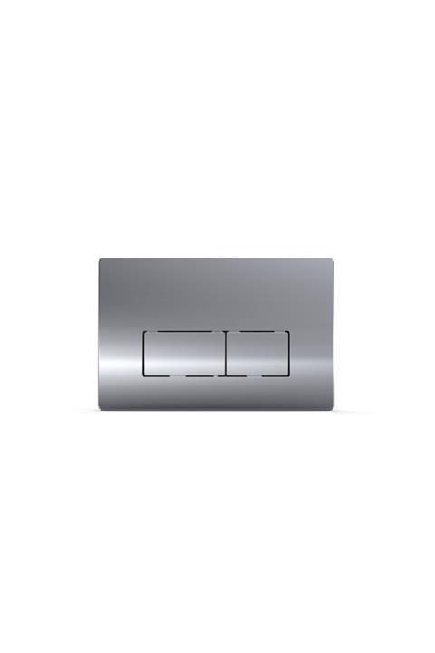 Eca Serel Gömme Rezervuar Kumanda Panel P580120 Parlak Krom Panel