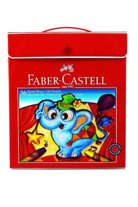 Faber Castell Plastik Çantalı Pastel Boya 36 Renk