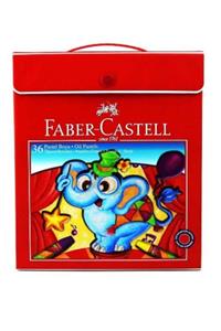 Faber Castell Plastik Çantalı Pastel Boya 36 Renk