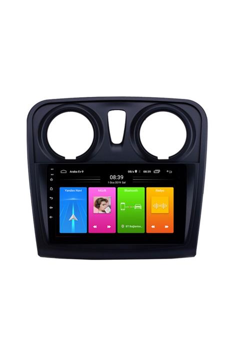 NAVİCOM Dacia Duster Android 10,0 Multimedya Navigasyon Oem Double Teyp Hd Kamera Hediye