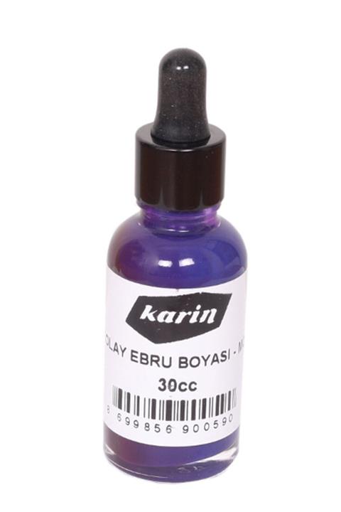 Karin Kolay Ebru Boyası 30ml - Mor 200980