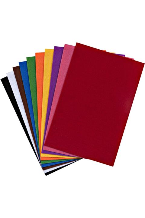 Nova Color Nc-366 Karışık Keçe 50*70 10'lu Pk