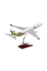 zekupp Boeing 737-800 Sarı Lacivert Taraftar Özel Tasarımlı 1/100 Maket Uçak, Model B