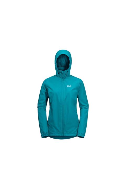 Jack Wolfskin Stormy Poınt Jacket W Dark Cyan