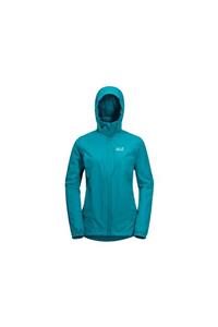 Jack Wolfskin Stormy Poınt Jacket W Dark Cyan