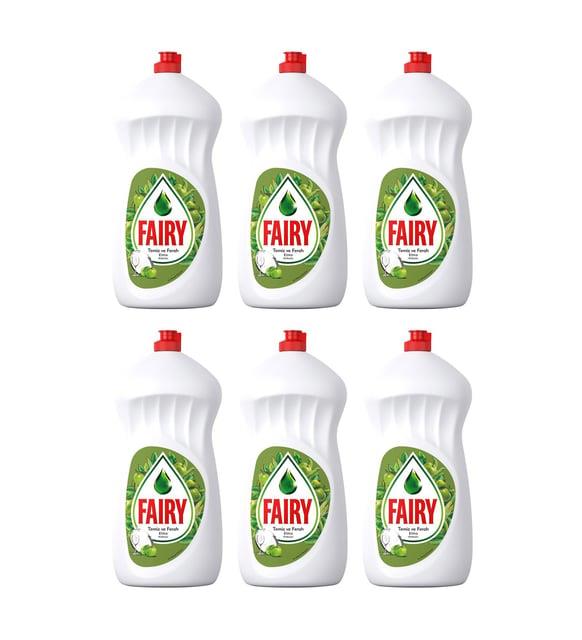 Fairy Elma Kokulu Sıvı Bulaşık Deterjanı 6 X 650 Ml