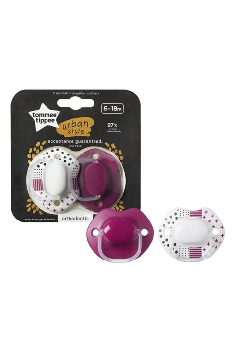tommee tippee Urban Emzik 2li 6-18 Ay Erkek