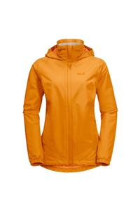 Jack Wolfskin Stormy Poınt Jacket W Orange Sky