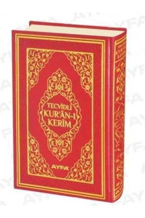 ASRINALIŞVERİŞ Cami Boy Tecvidli Kuran'ı Kerim Kırmızı Ayfa Yayınları Ayfa Basın
