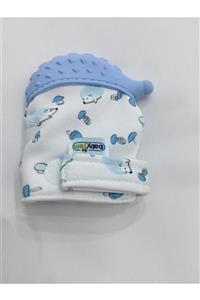 Babyjem Baby Jem Diş Kaşıyıcı Eldiven Kirpi Mavi